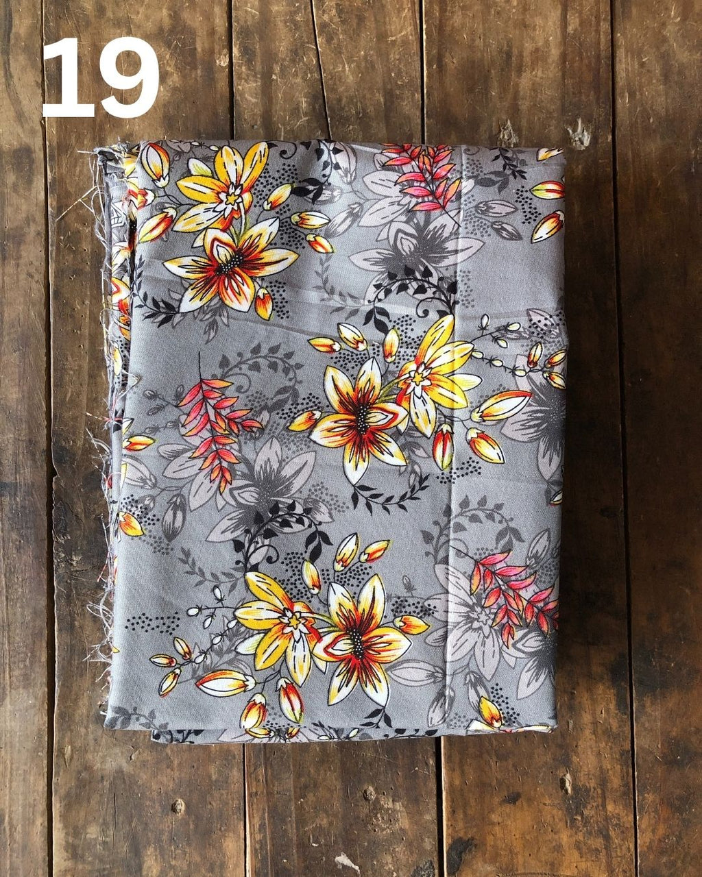 2 Piece Unstitched – Polo Cotton Printed 19 (Get Any 1 Free🎁)