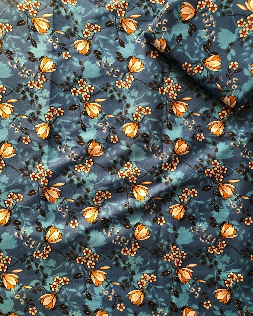 2 Piece Unstitched – Polo Cotton Printed 12 (Get Any 1 Free🎁)