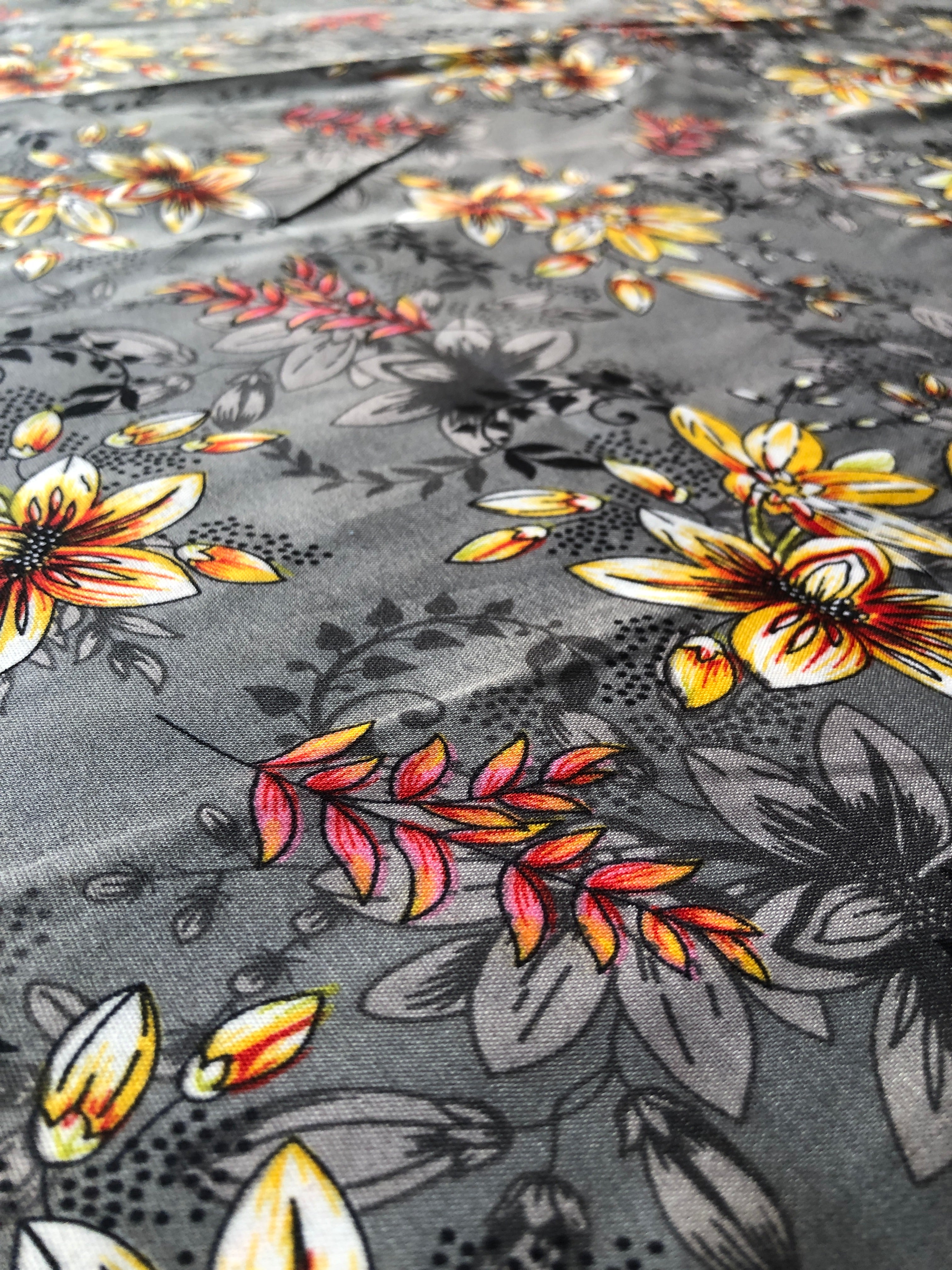 2 Piece Unstitched – Polo Cotton Printed 19 (Get Any 1 Free🎁)