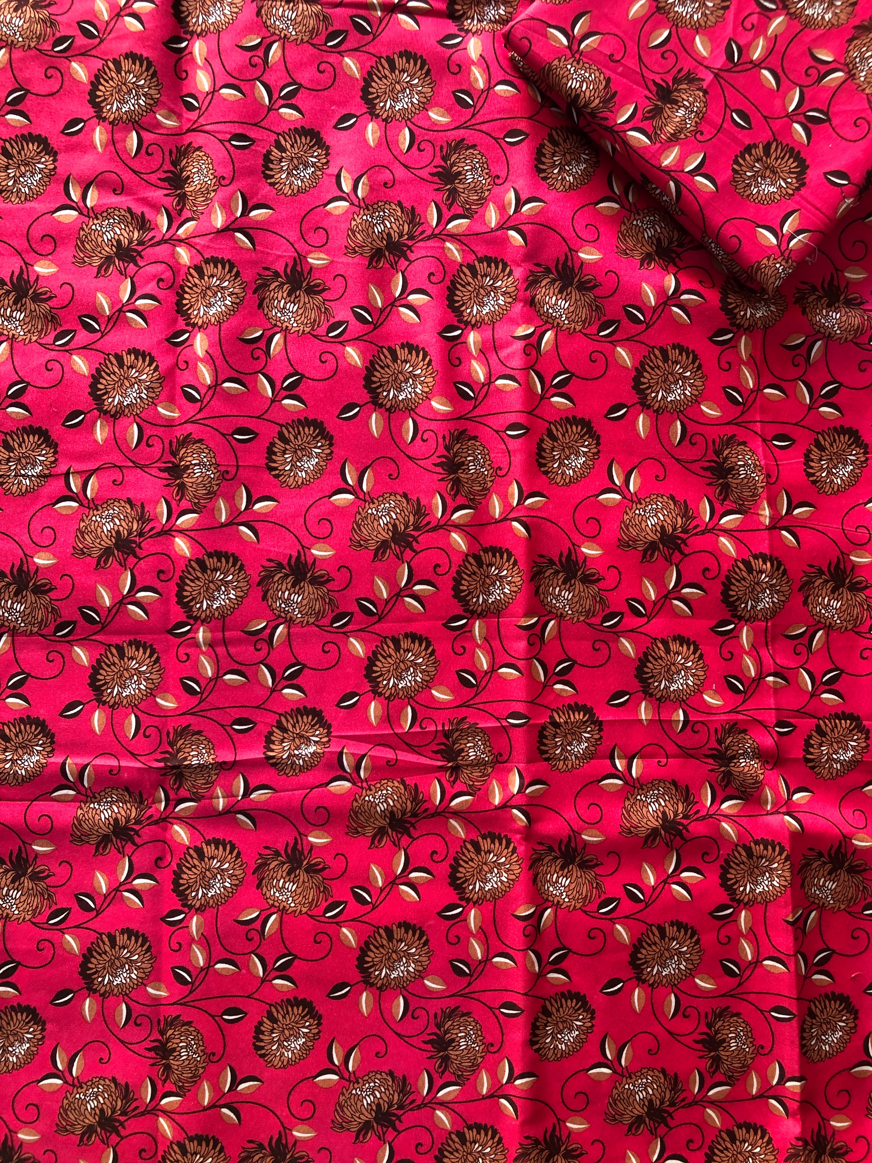 2 Piece Unstitched – Polo Cotton Printed 15 (Get Any 1 Free🎁)